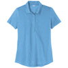 Sport-Tek Women's Carolina Blue PosiCharge Strive Polo