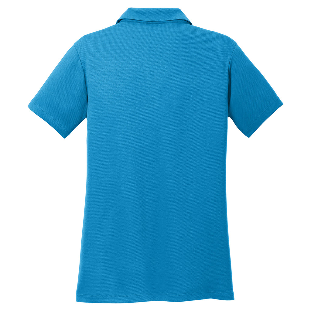 Sport-Tek Women's Pond Blue PosiCharge RacerMesh Polo