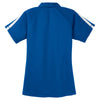 Sport-Tek Women's True Royal PosiCharge Micro-Mesh Colorblock Polo