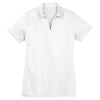 Sport-Tek Women's White PosiCharge Active Textured Polo