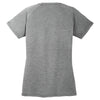 Sport-Tek Women's Heather Grey Ultimate Performance V-Neck