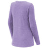 Sport-Tek Women's Hyacinth Heather Exchange 1.5 Long Sleeve Crew