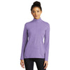 Sport-Tek Women's Hyacinth Heather Exchange 1.5 Long Sleeve Half Zip