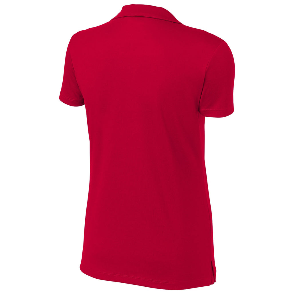 Sport-Tek Women's Deep Red UV Micropique Polo