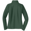 Sport-Tek Women's Forest Green Sport-Wick Stretch 1/4-Zip Pullover