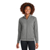 Sport-Tek Women's Charcoal Grey Sport-Wick Stretch Full-Zip Cadet Jacket