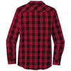 Port Authority Women's Rich Red Everyday Plaid Shirt