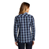 Port Authority Women's True Navy Everyday Plaid Shirt