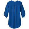 Port Authority Women's True Blue 3/4-Sleeve Tunic Blouse