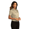 Port Authority Women's Wheat Short Sleeve SuperPro React Twill Shirt