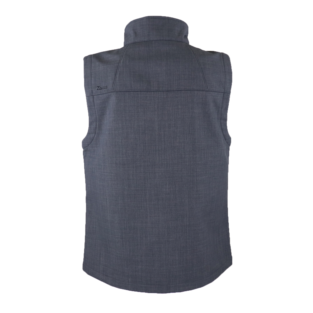 Zusa 3 Day Men's Charcoal Cross-Hatch Wanderlust Vest