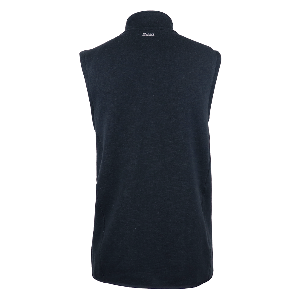 48-Hour Zusa Men's Black Midtown Fleece Vest