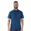 48-Hour Zusa Men's Dark Lagoon Heather Itasca Polo