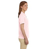 Harriton Women's Blush 6 oz. Ringspun Cotton Pique Short-Sleeve Polo