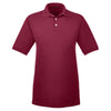 Harriton Men's Wine 5.6 oz. Easy Blend Polo