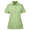 Harriton Women's Lime 5.6 oz. Easy Blend Polo