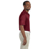 Harriton Men's Maroon 4 oz. Polytech Polo