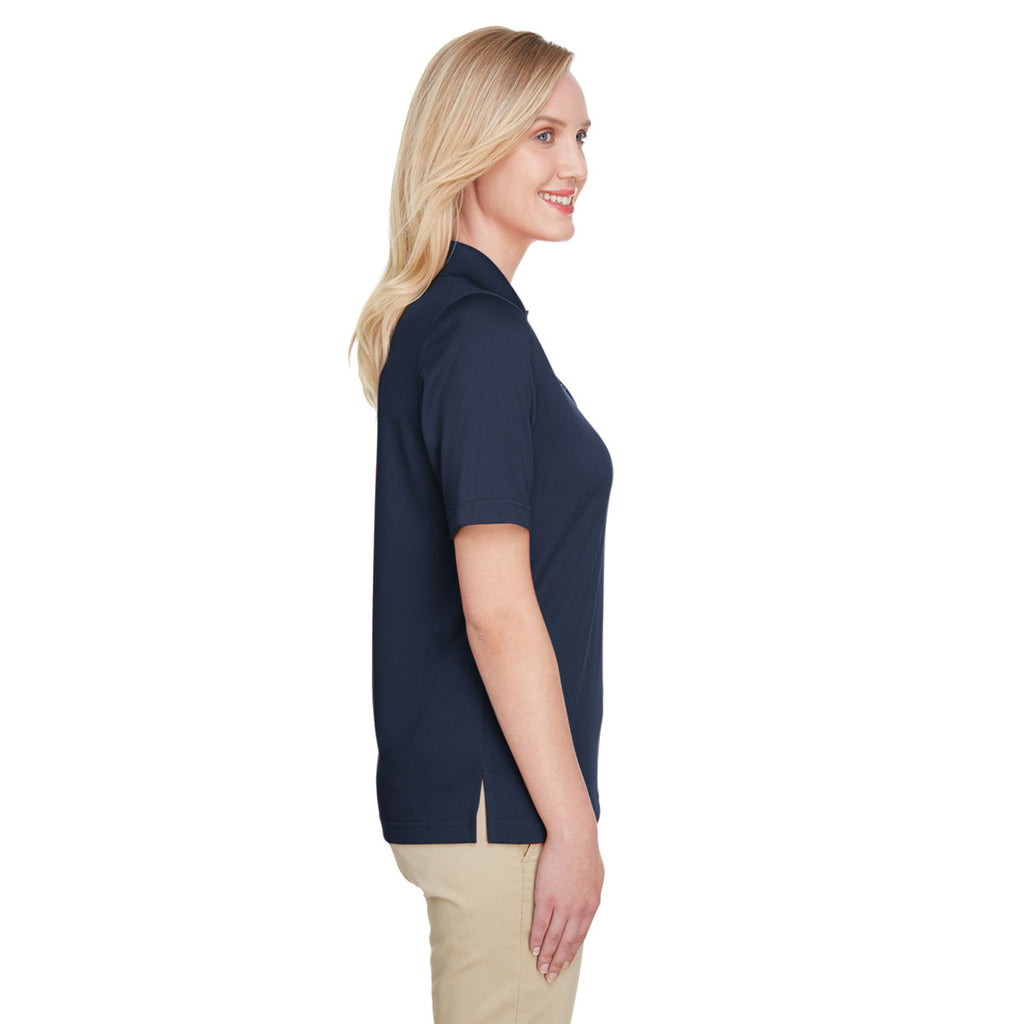 Harriton Women's Dark Navy Advantage Snag Protection Plus Polo