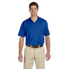 Harriton Men's True Royal Micro-Pique Polo