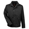 Harriton Men's Black Auxiliary Canvas Work Jacket