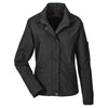 Harriton Women's Black Auxiliary Canvas Work Jacket