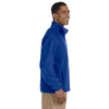 Harriton Men's True Royal 8 oz. Full-Zip Fleece