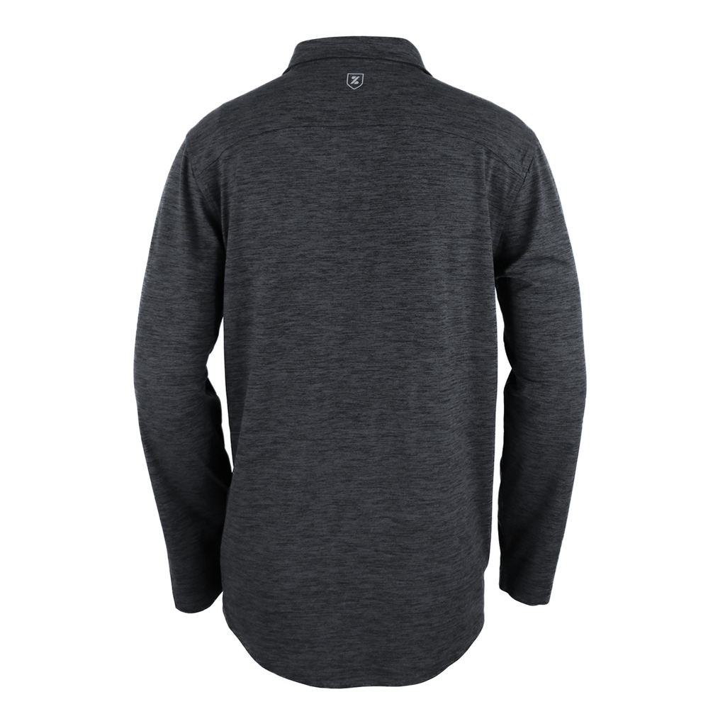 Zusa Men's Charcoal Heather Brisk Quarter Zip