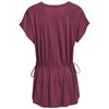 Expert Women's Maroon American Moca Cinch Back Tee