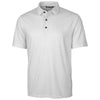 Cutter & Buck Men's Charcoal Pike Polo Double Dot Print