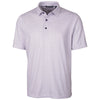 Cutter & Buck Men's College Purple Pike Polo Double Dot Print