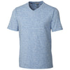 Cutter & Buck Men's Tour Blue Advantage Space Dye Tee