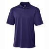 Cutter & Buck Men's College Purple DryTec S/S Genre Polo