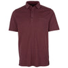 Cutter & Buck Men's Bordeaux Heather Advantage Jersey Polo