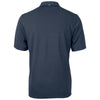 Cutter & Buck Men's Navy Blue Virtue Eco Pique Recycled Polo