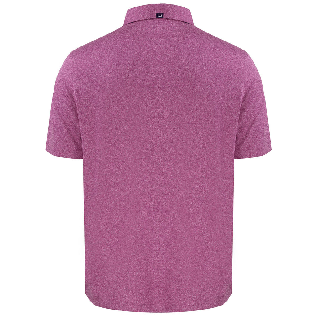 Cutter & Buck Men's Gelato Heather Forge Eco Stretch Recycled Polo