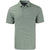 Cutter & Buck Men's Hunter/White Forge Eco Double Stripe Stretch Recycled Polo