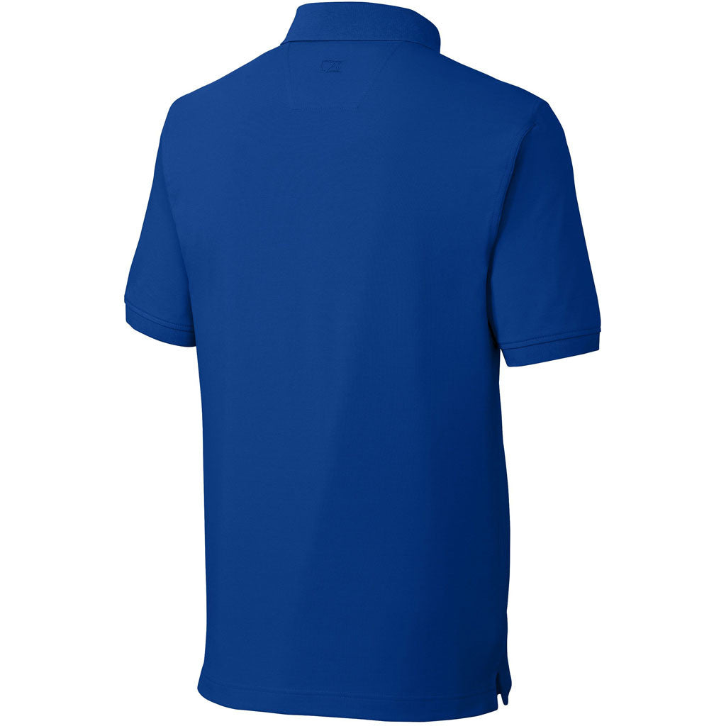 Cutter & Buck Men's Tour Blue Advantage Polo