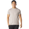 Glyder Men's Sand Stone and White Stripe Salton Short Sleeve