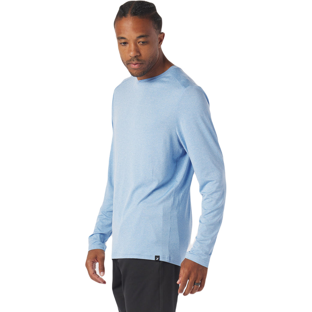 Glyder Men's Ice Blue Heather Salton Long Sleeve