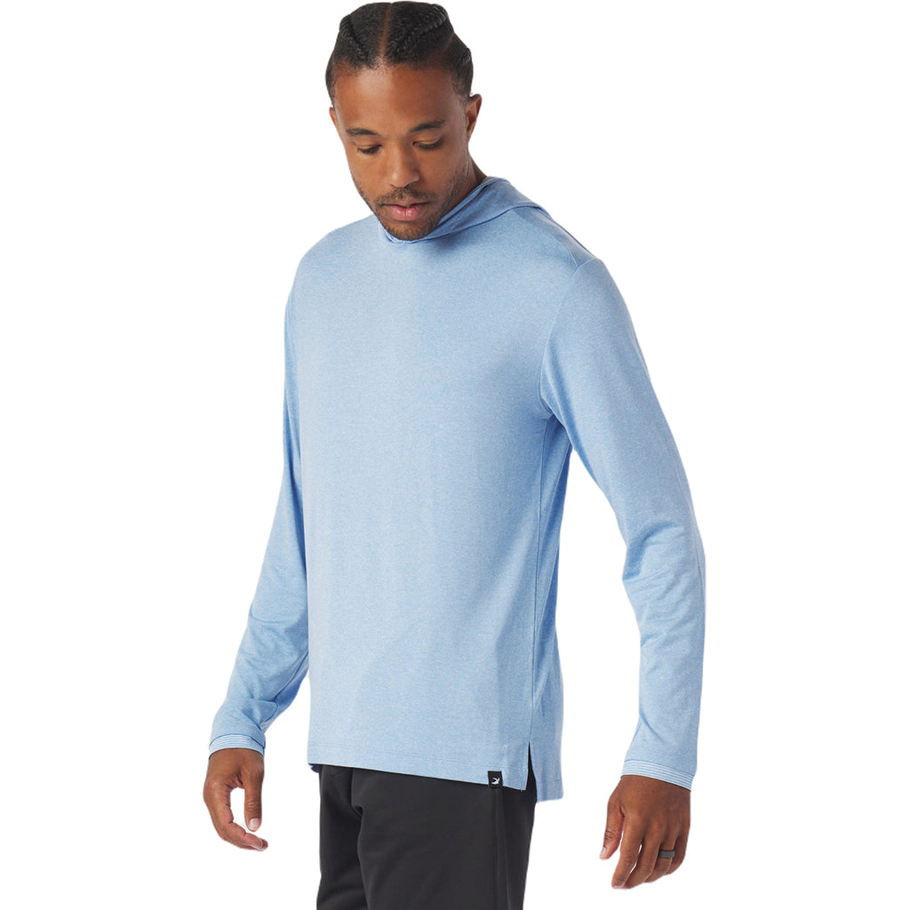 Glyder Men's Ice Blue Heather Taclite Hoodie