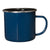 Jetline Blue 16.9 oz Iron & Stainless Steel Log Cabin Mug