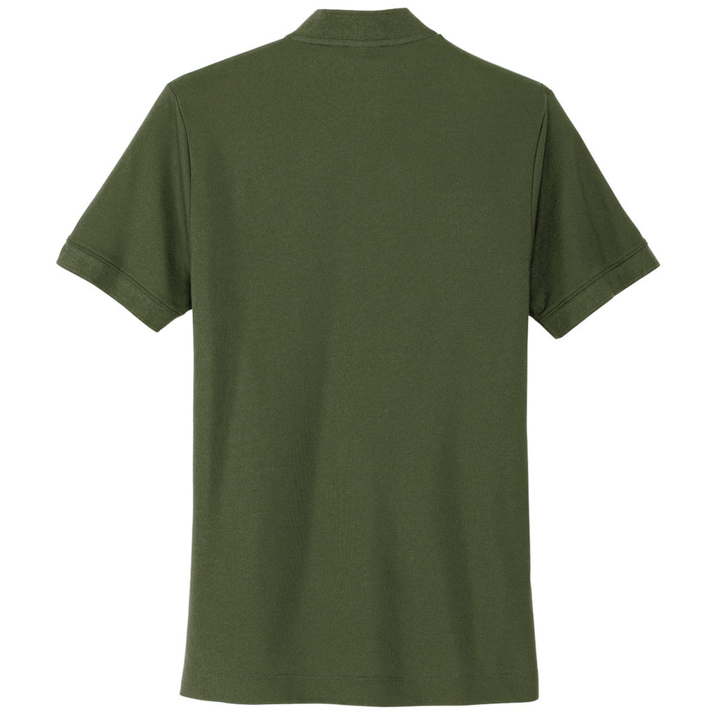 Mercer+Mettle Men's Townsend Green Stretch Pique Henley