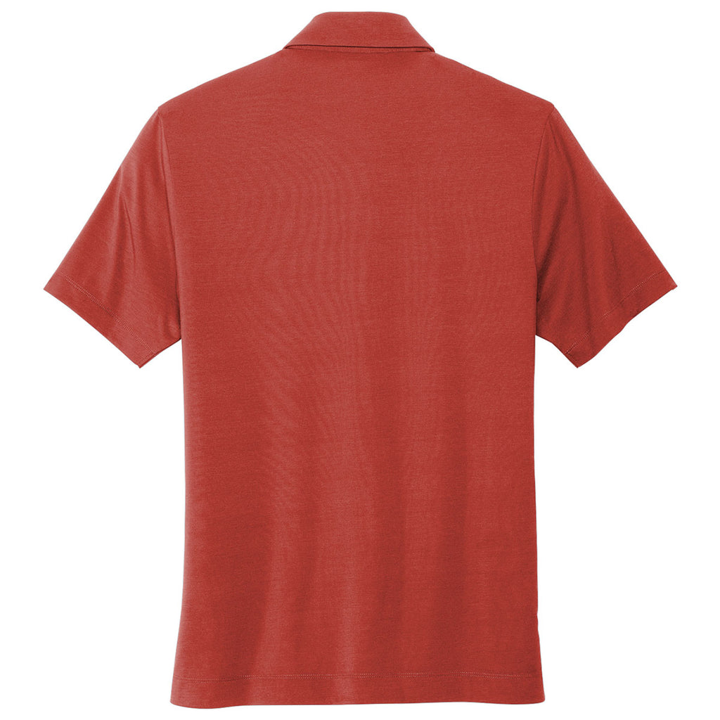 Mercer+Mettle Men's Terracotta Stretch Jersey Polo