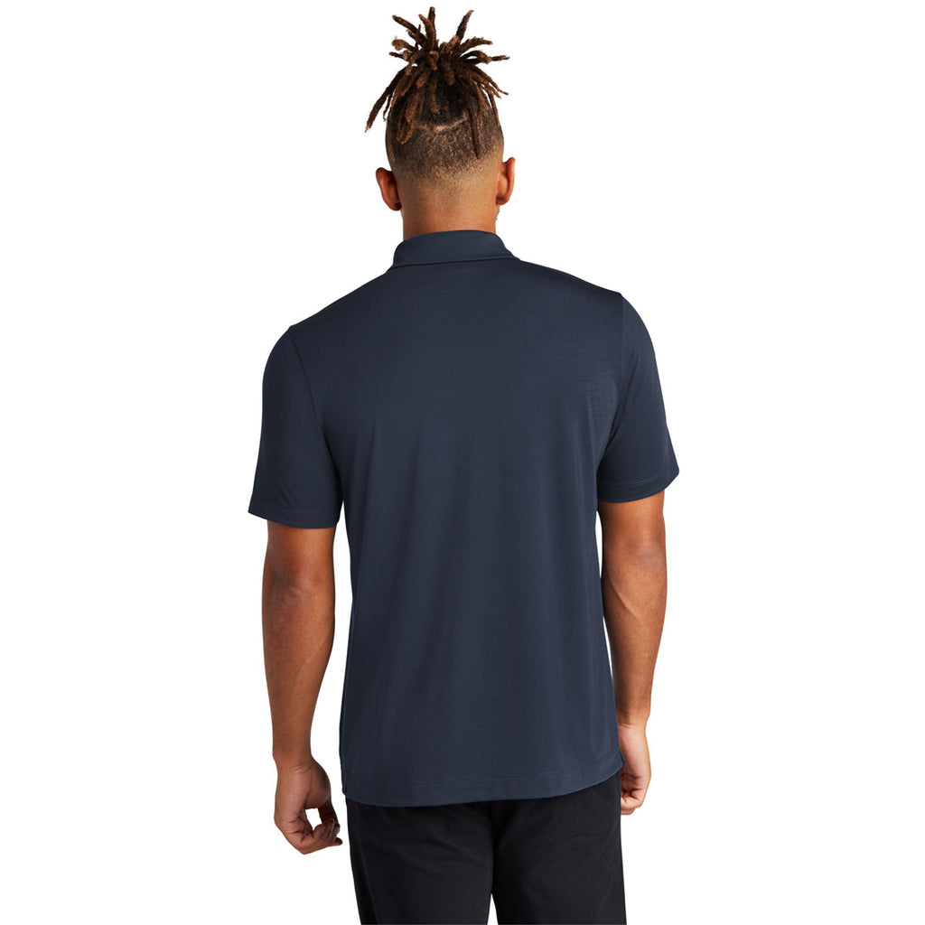 Mercer+Mettle Men's Night Navy Stretch Jersey Polo