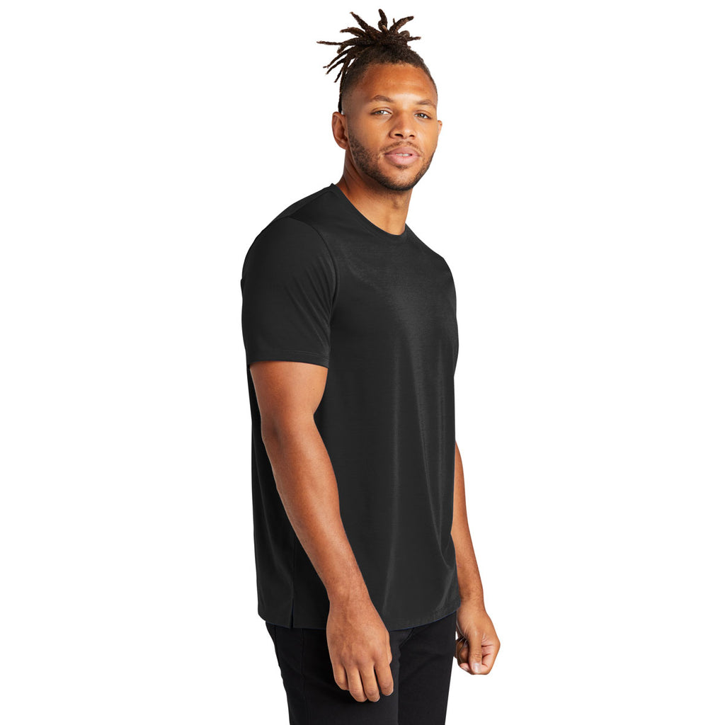 Mercer+Mettle Men's Deep Black Stretch Jersey Crew