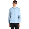 Mercer+Mettle Men's Air Blue End On End Long Sleeve Stretch Woven Shirt