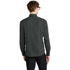 Mercer+Mettle Men's Anchor Grey Long Sleeve Stretch Woven Shirt