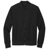 Mercer+Mettle Men's Deep Black Double-Knit Bomber