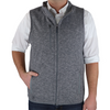 48-Hour Zusa Men's Light Grey Heather Midtown Fleece Vest