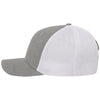 UNRL Grey/White Mid-Pro Trucker Cap